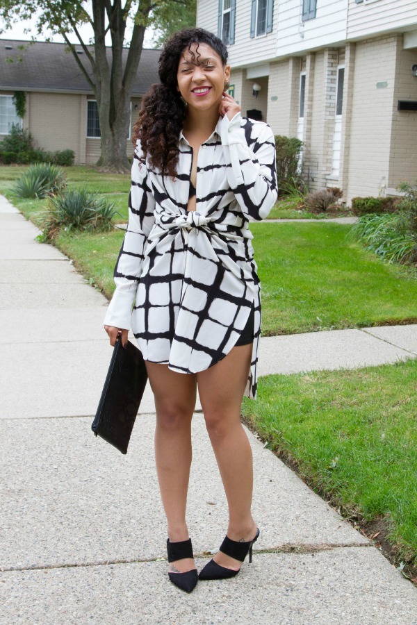How to Style a Shirt Dress